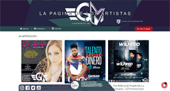 Desktop Screenshot of elgobiernomusical.com
