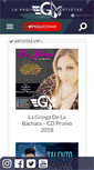 Mobile Screenshot of elgobiernomusical.com